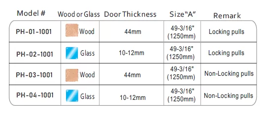 Locking and non-locking ladder pull - PH-XX-1001