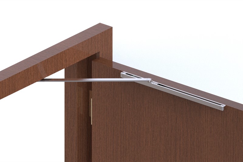 HARDWOOD 10000 Series Medium Duty Overhead Stop Surface Mount