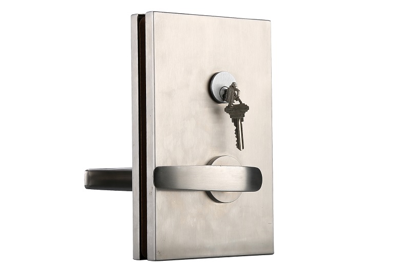 Glass Door Center Lock Housing and Keeper